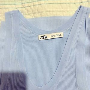 Baby Blue Zara Top